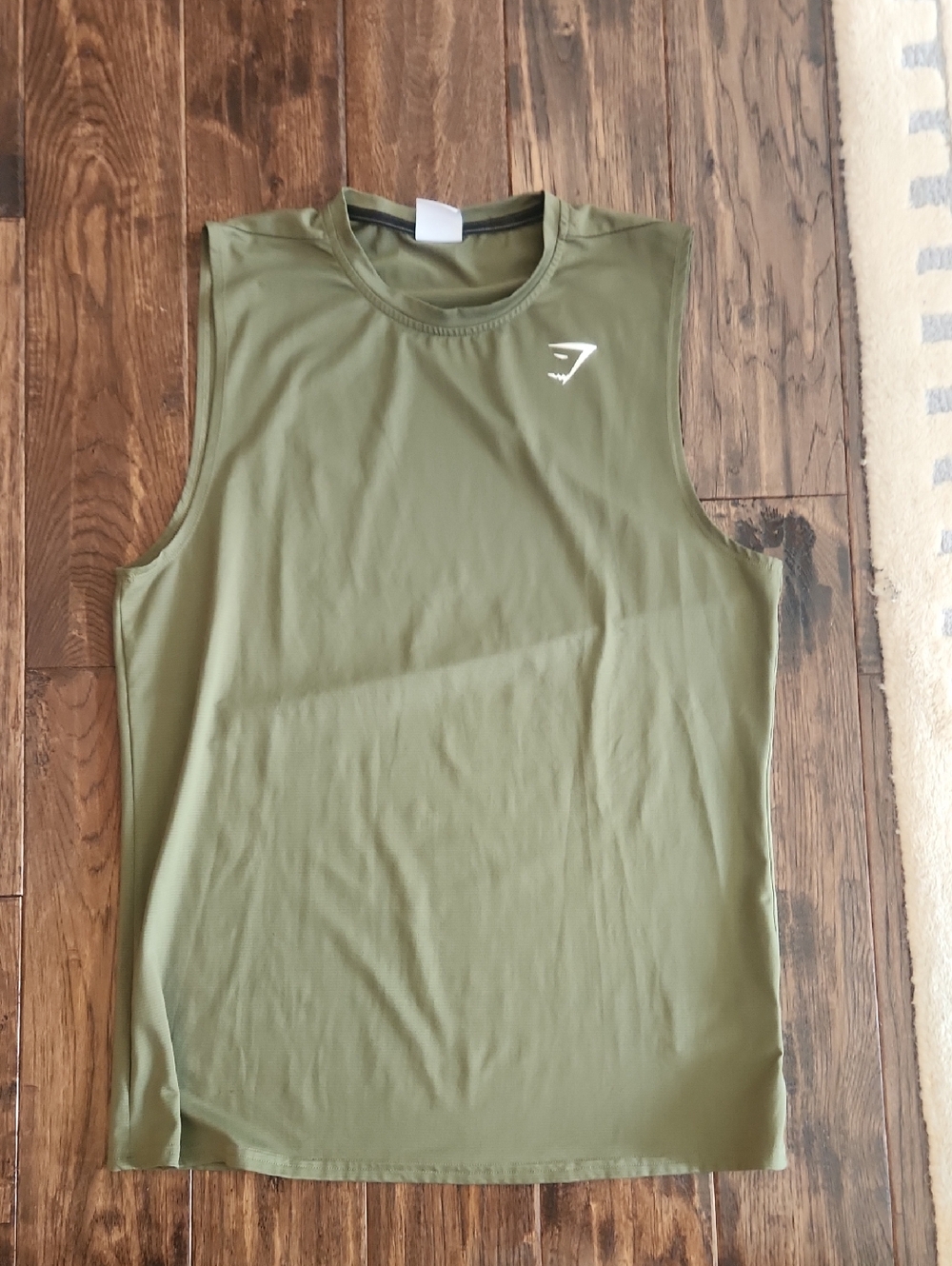 Gymshark Olive Green Sleeveless Training Tank